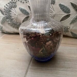 Purple Potion Bottle Decanter Decor